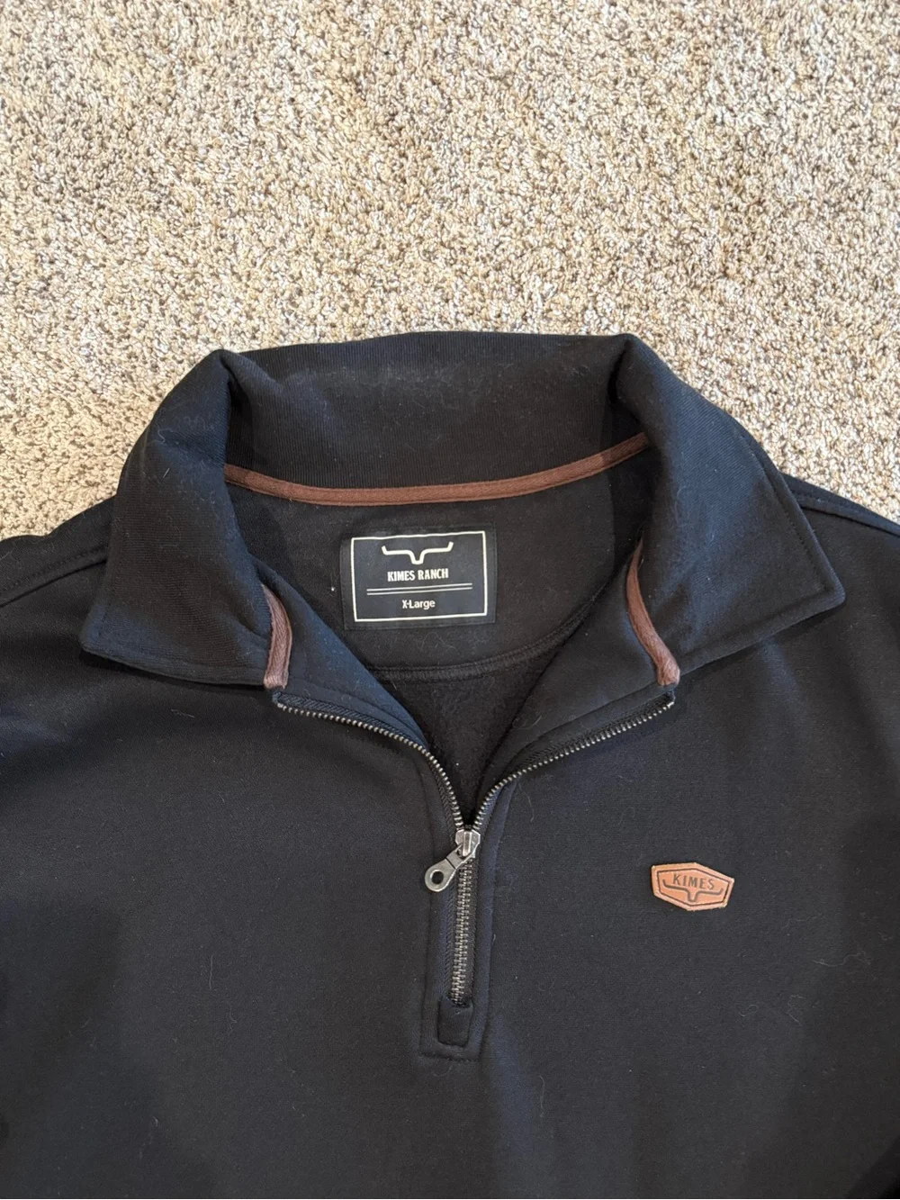 Kimes Ranch quarter zip